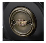 Harley-Davidson® Brass Finish Left Side Medallion - Fits XG Models, 25800091 - Superstition Harley-Davidson