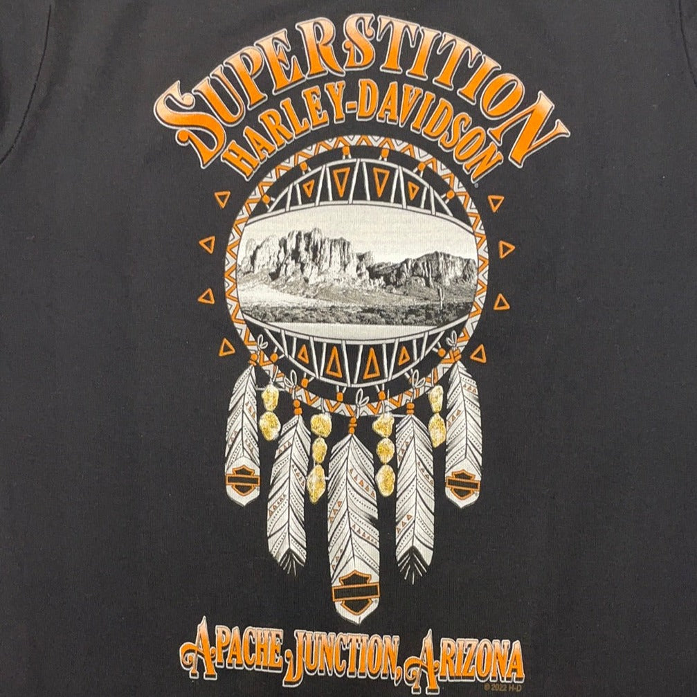 Harley-Davidson Tシャツ Acapulcoデザイン Harley-Davidson Men's Vintage Art Black T-Shirt