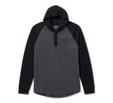 Harley-Davidson Men's HDMC Raglan Henley with Hood - Colorblock,96723-25VM