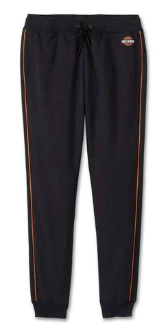Harley-Davidson® Women's Classic Bar & Shield Joggers- Harley Black