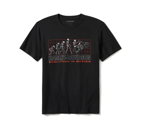 Harley-Davidson Men's Evolution Short Sleeve Shirt, 96478-25VM