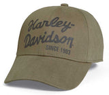 Harley-Davidson® Women's Artisan Adjustable Baseball Cap - Green 97649-23VW