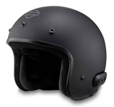Harley-Davidson® Men's Fury N04 Bluetooth 3/4 Helmet, Matte Black 98009-23VX
