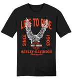 Harley-Davidson® Upwing Salt River Wild Horse Custom Short Sleeve T-Shirt, Black