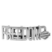 Harley-Davidson® Women's Stainless Steel Large Freedom Rally Plate, HSp0094