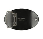 Harley-Davidson® Women's Oval Embellished Belt Buckle - Antique Nickle Finish