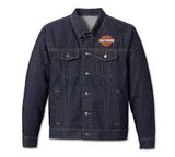 Harley-Davidson Men's Denim Jacket - Dark Indigo, 99027-23VM