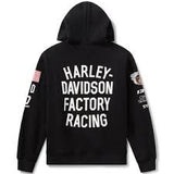 Harley-Davidson Factory Racing Fanwear Hoodie, Black 96369-26RX