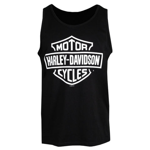 Harley-Davidson® Men's Bar & Shield Coyote Moon Tank Top, Black