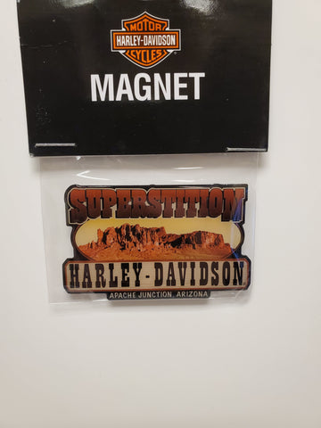Superstition Harley-Davidson® Dealership Logo Custom Magnet - Superstition Harley-Davidson