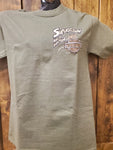 Harley-Davidson® Men's Fink Hog Short Sleeve T-Shirt, Military Green - Superstition Harley-Davidson