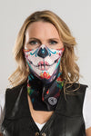 Hair Glove® Day of the Dead Frida Half Facemask, 53105 - Superstition Harley-Davidson