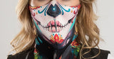 Hair Glove® Day of the Dead Frida Half Facemask, 53105 - Superstition Harley-Davidson