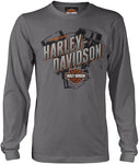 Harley-Davidson® Men's To The Limit Miner Girl Long Sleeve Tee - Superstition Harley-Davidson