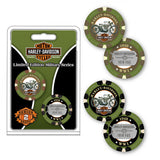 Harley-Davidson® Military Collector's Series 2 Bravo- Poker Chips, DW6742 - Superstition Harley-Davidson