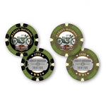 Harley-Davidson® Military Collector's Series 2 Bravo- Poker Chips, DW6742 - Superstition Harley-Davidson