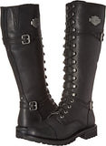 Harley-Davidson® Women's Beechwood High Cut Boot Black Motorcycle Boots, D83856 - Superstition Harley-Davidson