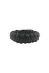 Hair Glove® Plain Black Survival Paracord Bracelet, 84100 - Superstition Harley-Davidson