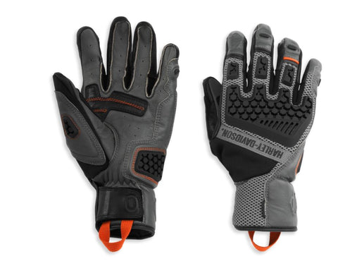 Harley-Davidson® Women's Grit Adventure Gloves, 98189-21VW - Superstition Harley-Davidson