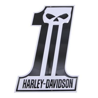 Harley-Davidson® Dark Custom #1 Die-Cut and Embossed Magnet, 2010522 - Superstition Harley-Davidson