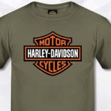 Harley-Davidson® Bar & Shield Logo Wild Horse Short Sleeve T-Shirt, Fatigue - Superstition Harley-Davidson
