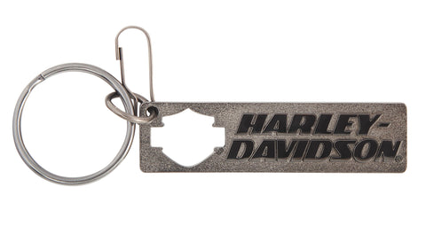 Harley-Davidson® Metal Silhouette Knock Out Keychain, 4520 - Superstition Harley-Davidson