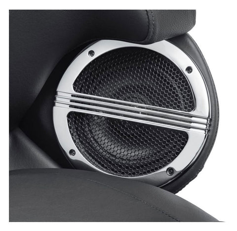 Harley-Davidson® Defiance Tour-Pak Speaker Grills, 76000676 - Superstition Harley-Davidson