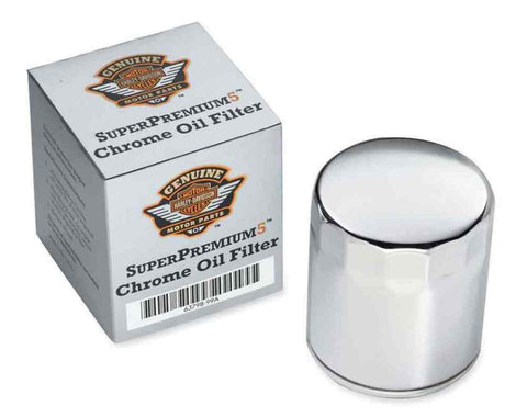 Harley-Davidson® 5 Micron SuperPremium5 Oil Filter Fits Twin Cam Chrome, 63798-99A - Superstition Harley-Davidson