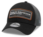 Harley-Davidson® Flying Eagle 39THIRTY Mesh Baseball Cap, Black, 99409-20VM - Superstition Harley-Davidson