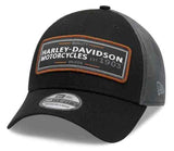 Harley-Davidson® Flying Eagle 39THIRTY Mesh Baseball Cap, Black, 99409-20VM - Superstition Harley-Davidson