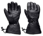 Harley-Davidson® Men's Circuit Waterproof Gauntlet Leather Gloves, 98276-14VM - Superstition Harley-Davidson