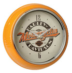 Harley-Davidson® Ride Free Retro Metal Diner Clock, HDL-16643 - Superstition Harley-Davidson