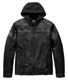 Harley-Davidson® Men's Swingarm 3-IN-1 Leather Jacket, Black, 98045-19VM - Superstition Harley-Davidson