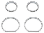 Harley-Davidson® 4-Piece Defiance Gauge Bezels Fairing Kit, 61400359 - Superstition Harley-Davidson