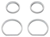 Harley-Davidson® 4-Piece Defiance Gauge Bezels Fairing Kit, 61400359 - Superstition Harley-Davidson