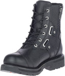 Harley-Davidson® Men's Stealth Carbon Lace 7-Inch Black Motorcycle Boots, D93788 - Superstition Harley-Davidson