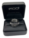 Harley-Davidson® Men's Willie G Skull & Chain Band Ring, Stainless Steel HSR0100 - Superstition Harley-Davidson