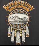 Harley-Davidson® Elongated Bar & Shield Dream Catcher Long Sleeve Shirt, Black - Superstition Harley-Davidson