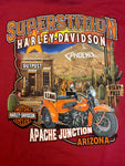 Harley-Davidson® Men's Getaway Long Sleeve Tee, Maroon - Superstition Harley-Davidson